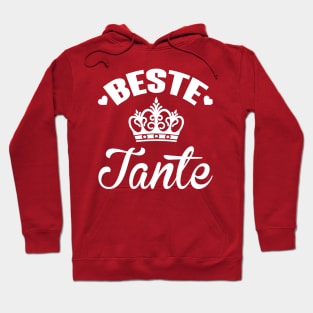 Beste tante (white) Hoodie